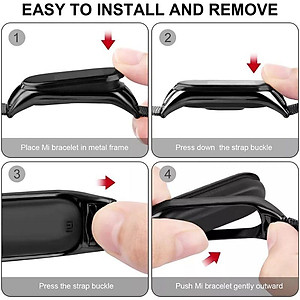 Miband 7 - Dây đeo Milanese thép lưới Xiaomi Mi band 7