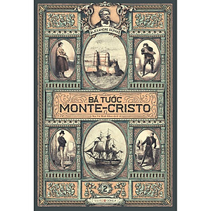 Sách Bá tước Monte-Cristo, trọn bộ 3 tập