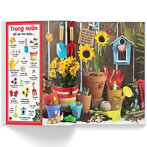 Sách Từ Điển Bằng Hình Cho Trẻ Mầm Non - Trốn Tìm Những Từ Đầu Tiên (Tái Bản)