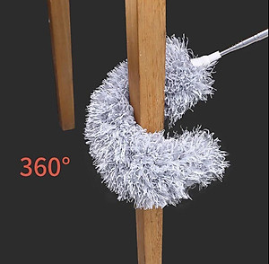 Chổi Quét Trần Nhà Có Cán Điều Chỉnh Độ Dài / Chổi Quét Mạng Nhện, Lau Chùi Bụi Bẩn Trên Cao Tiện Dụng PaKaSa - Hàng Chính Hãng ( Màu ngẫu nhiên)