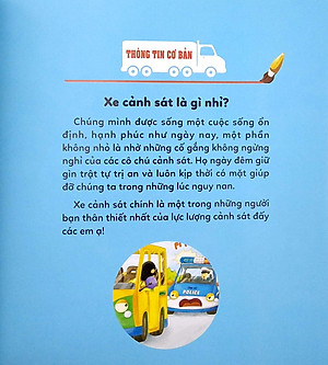 Sách Thế Giới Xe Cộ: Xe Cảnh Sát_Police Car