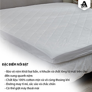 Tấm Bảo Vệ Nệm Chống Thấm Nước, Kháng Khuẩn A2Z HOME