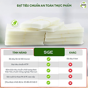 Túi Hút Chân Không Mặt Trơn B1D Kích Thước. Làm Từ Hạt Nhựa Nguyên Sinh Cao Cấp Tiêu Chuẩn Vệ Sinh ATTP, Không Chứa Chất Gây Ung Thư, Dùng Được Trong Lò Vi Sóng. Hàng Chính Hãng Chất Lượng Cao Cấp. Giá Bán Theo 1kg.