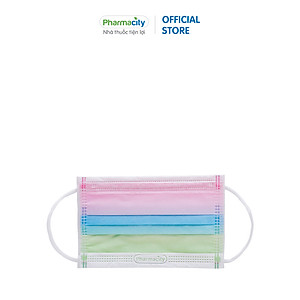 Khẩu trang y tế trẻ em 3 lớp Pharmacity ngăn bụi bẩn và lọc khuẩn trên 99% 