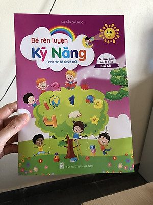 Bộ 8 cuốn Bé Rèn Kỹ Năng Dành Cho Bé 5-6 Tuổi