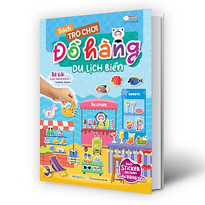 Combo 5 cuốn Sách Trò chơi Đồ hàng cho bé gái (Hơn 1000 Stickers)