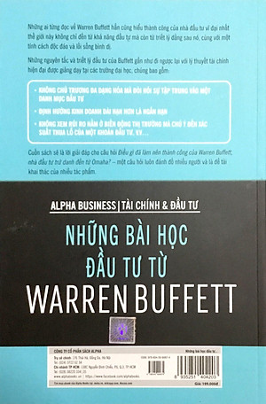 Sách Những Bài Học Đầu Tư Từ Warren Buffett