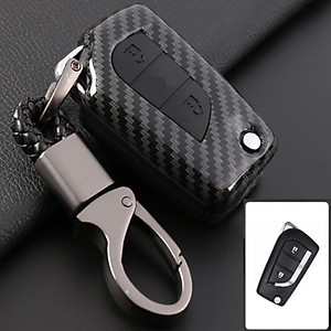 Bao da cacbon cao cấp bọc chìa khóa dành cho hãng xe Toyota