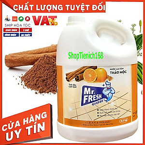 [Audit Supplement 2025-11-02 84175] [NHÀ THƠM-SÀN SẠCH] Nước Thơm lau sàn Diệt khuẩn Mr.fresh 4,2L Hương cam quế