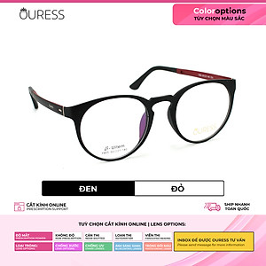 Gọng kính cận 1905 nhựa dẻo ultem thời trang nam nữ mắt kính OURESS