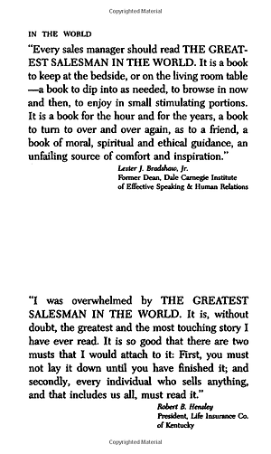 Sách The Greatest Salesman in the World