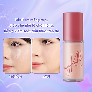 Kem Lót myKella Trang Điểm Kiềm Dầu, Mịn Da 30ml