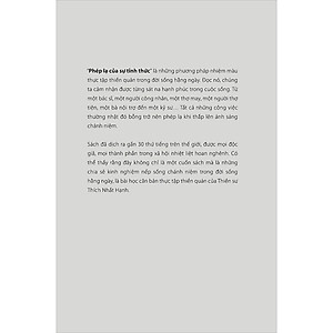 Sách Phép Lạ Của Sự Tỉnh Thức