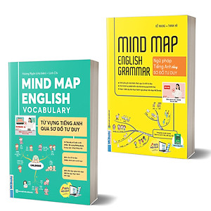 Combo Mindmap English Grammar và Mindmap English Vocabulary - Học Kèm App Online