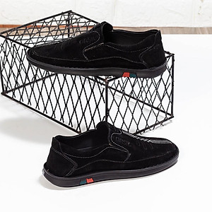 Giày da bò lộn nam cao cấp ORSIL mã DL02.