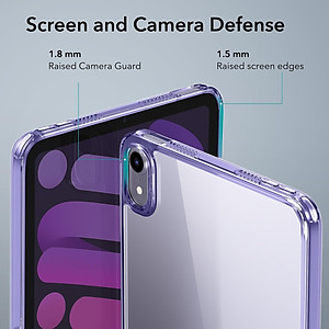 Ốp lưng Cho iPad Mini 7 ESR Metal Kickstand Case - Hàng Chính Hãng