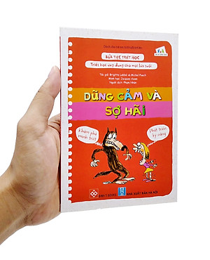 Sách Bữa Tiệc Triết Học - Triết Học Ứng Dụng Cho Mọi Lứa Tuổi - Dũng Cảm Và Sợ Hãi