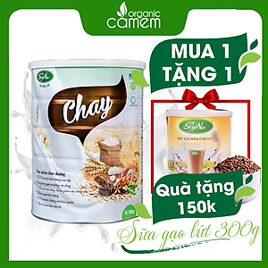 [MUA 1 TẶNG 1] SỮA CHAY SOYNA - SỮA HẠT BỔ SUNG PROTEIN CHO NGƯỜI ĂN CHAY- SỮA THỰC VẬT CAO CẤP SOYNA BỔ SUNG CANXI CHO XƯƠNG CHẮC KHỎE