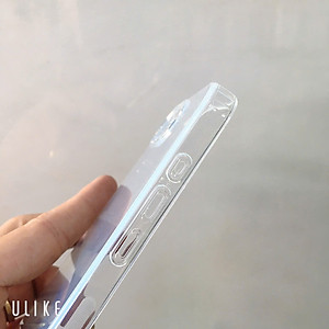 Ốp lưng iP 16e dẻo trong TPU loại tốt, bảo vệ camera KST akz ( hàng chính hãng)