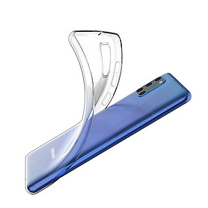Ốp lưng dẻo silicon cho Samsung Galaxy A31 hiệu Ultra Thin (siêu mỏng 0.6mm, chống trầy, chống bụi) - Hàng nhập khẩu