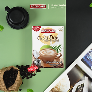 Cà phê dừa ROCKCAFE (Hộp 12 gói)