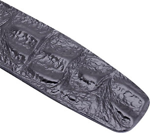 Thắt Lưng Nam Vân Cá Sấu 1 Lớp Huy Hoàng HT4123 (120 x 4 cm) - Đen