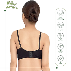 Áo Lót Bầu Tháo Khóa Trước Vải Sợi Thiên Nhiên Cao Cấp Miley Nature Miley Lingerie BRB0103