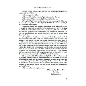 Sách - Những Bài Văn Nghị Luận Đặc Sắc Lớp 9 - Hồng Ân