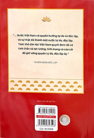 Sách Bác Hồ Viết Tuyên Ngôn Độc Lập