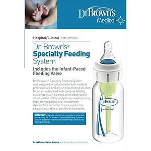 [ 417 ] Bình sữa Y Tế cổ thường 120ml, thiết kế hỗ trợ cho trẻ gặp khó khăn khi bú bình