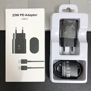 Bộ dây và củ sạc nhanh sam sung 25w type C - Hàng chính hãng