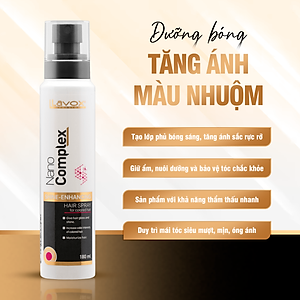  Dưỡng Bóng Tăng Ánh Màu Nhuộm Lavox 180ml