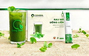 Rau Má Uống Liền Sấy Lạnh Nguyên Chất Hộp Ko Đường (3g*15 gói)  - Mát gan, detox, giảm mụn, giảm cân, giải nhiệt