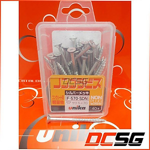 Ốc vít bắt tường, bê tông đầu bằng Unika mã F | DCSG