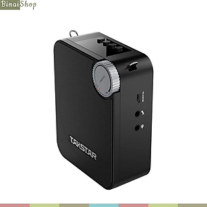Takstar E500W - Máy Trợ Giảng Hai Mic Không Dây UHF, Kết Nối Bluetooth, Công Suất 20W Cho Giáo Viên, Bán Hàng, Hướng Dẫn Viên - hàng chính hãng