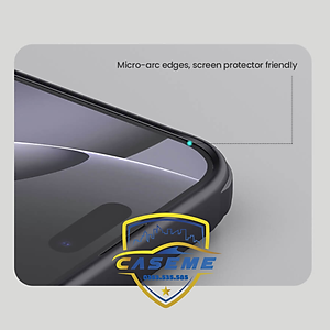 Ốp Lưng Dành Cho iPhone 16 Pro Nillkin Dạng Sần Viền Silicon - Hàng Chính Hãng