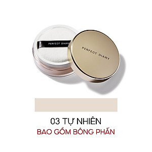 Phấn phủ kiềm dầu PERFECT DIARY chống thấm nước kiểm soát dầu lên đến 12h với 3 màu tùy chọn 7g