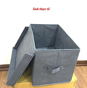 Hộp đựng đồ đa năng CA01 – Túi vải đựng quần áo chăn màn phong cách Châu Âu sang trọng, lịch sự D Danido