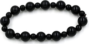 Vòng tay chuỗi hạt thạch anh đen 10 ly MSA103