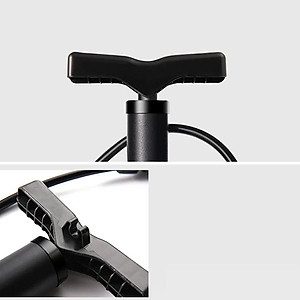 Bơm xe đạp, xe máy xách tay siêu nhẹ, áp suất 120 PSI, thân hợp kim siêu bền, hỗ trợ cả van Mỹ và van Pháp, bơm được cho tất cả các loại xe đạp bao gồm xe đua, xe địa hình, xe đạp đường trường