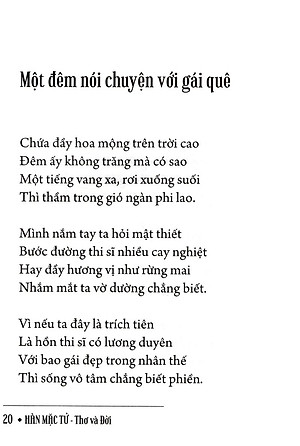 Sách Hàn Mạc Tử - Thơ Và Đời