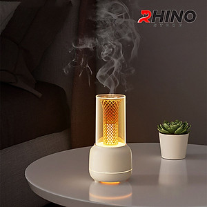 Máy phun sương tạo độ ẩm mini Rhino H305 tự ngắt khi hết nước kèm đèn hàng chính hãng