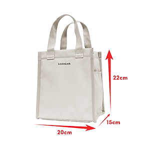 Túi đựng bộ hộp cơm LocknLock Daily Cooler, Table Mat HWB820 - Hàng chính hãng, giữ nhiệt có quai xách - JoyMall