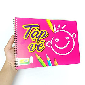 Tập Vẽ Lò Xo A4 - Giấy Vàng