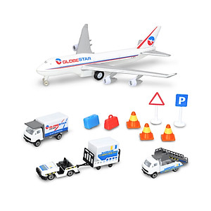 Bộ Đồ Chơi Dịch Vụ Sân Bay Dành Cho Bé Yêu DICKIE TOYS Airport Playset 203743001 - Đồ Chơi Đức Chính Hãng