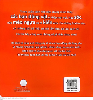 Sách Cùng Tìm Với Bé: Các Bạn Động Vật Trốn Ở Đâu?