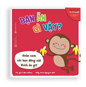 Sách Ehon - Combo 4 cuốn Bạn là ai vậy - Dành cho trẻ từ 0 - 3 tuổi