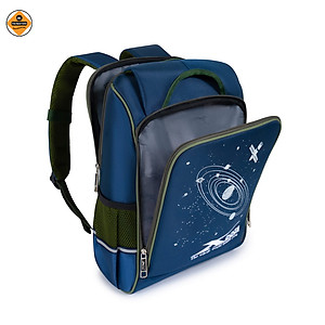 Balo học sinh chống gù Xbags Universe – Balo đi học cấp 1 cao cấp chống nước, nhiều ngăn cho bé năng động XB3104