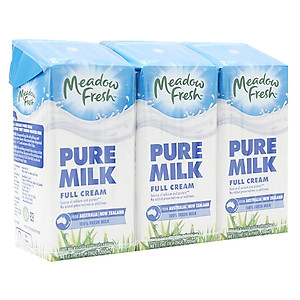 Thùng 24 Hộp Sữa Tươi Nguyên Kem Meadow Fresh (200ml / Hộp)