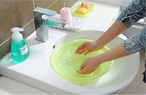 Combo 03 chậu nhựa tròn Inomata Nhật Bản 4,2 Lít 